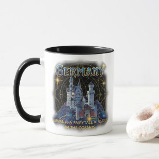 Taza Alemania Celestial Castillo de Neuschwanstein Arte