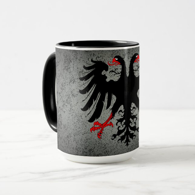 Taza Alemania para siempre/Imperio alemán bandera de do (Anverso izquierdo)