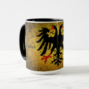 Taza Alemania para siempre/Imperio alemán bandera de do
