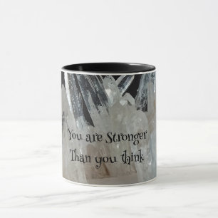 Taza Alentar la fuerza Inspiradora Quartz