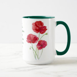 Taza Alentar las Escrituras Prometidas Isaiah Poppy Gar
