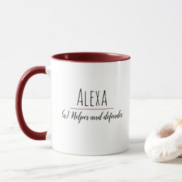 Taza "Alexa"| Nombre que significa Mug
