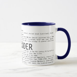 TAZA ALEXANDER
