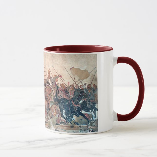 Taza Alexander en Issus (Derecha)