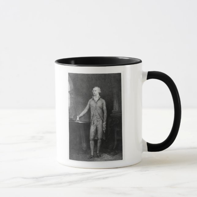 Taza Alexander Hamilton, después de la pintura de 1792 (Derecha)