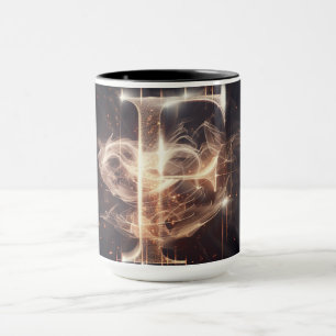 Taza Alfabet Mug: 'F'