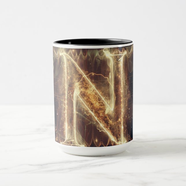 Taza Alfabet Mug: 'N' (Centro)