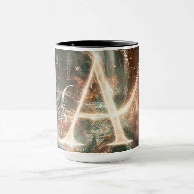 Taza Alfabetización: 'A' (Centro)