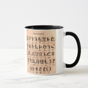Taza Alfabeto armenio