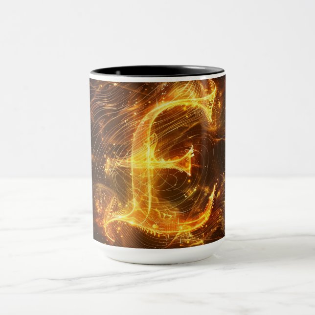 Taza Alfabeto Mug: 'E' (Centro)