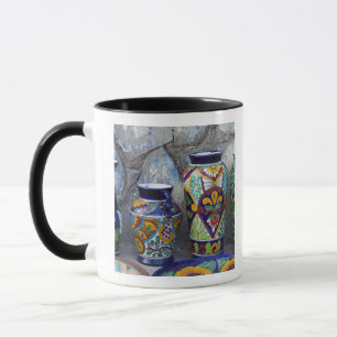 Taza Alfarería colorida a la venta en el centro de Lore