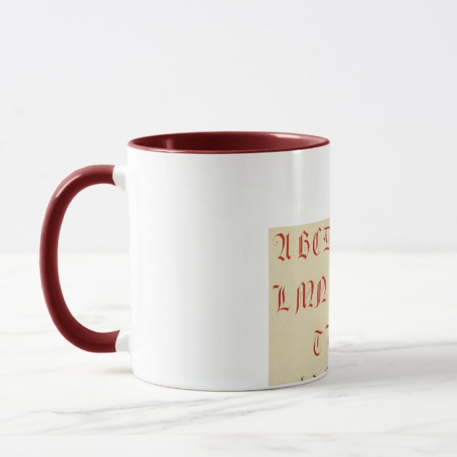 Taza Alfhabet Mug (Izquierda)