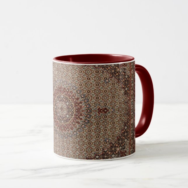 Taza Alfombra de kilim turca antigua persa (Anverso derecho)