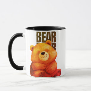 Taza Alfombra de oso lindo - Diseño único para amantes 