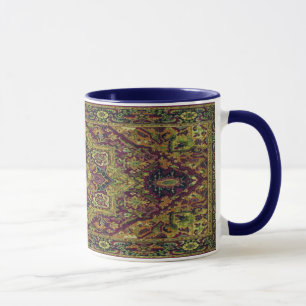 Taza Alfombra persa en verde