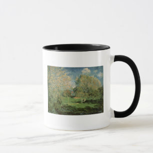 Taza Alfred Sisley el   el jardín de la familia de