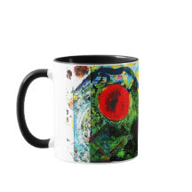 Algas marinas con forma de Plankton