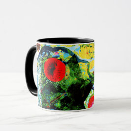 Taza Algas marinas con forma de Plankton