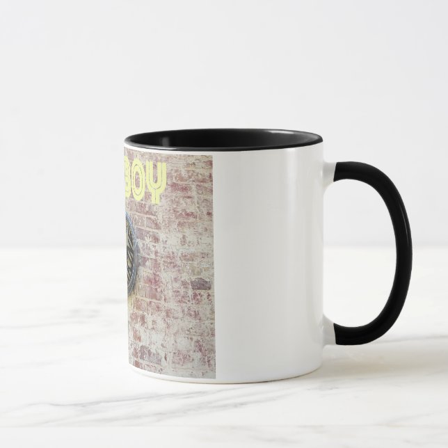 Taza Algo Fuera De La Pared Café Mug (Derecha)