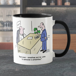 Taza Alguien advierte a Office Worker
