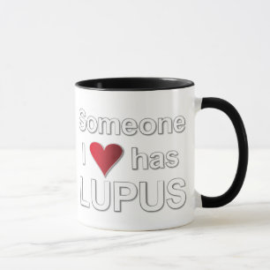 Taza Alguien amor de I tiene lupus