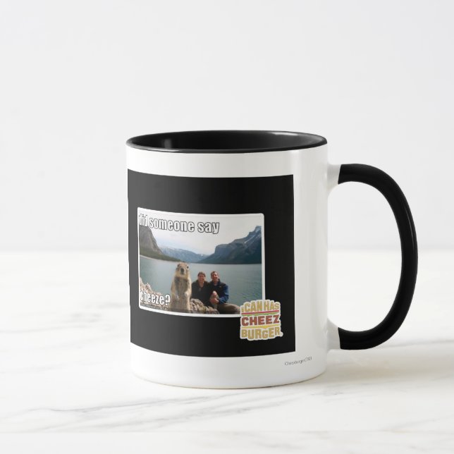 Taza ¿Alguien dijo el cheeze? (Derecha)