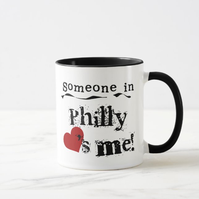 Taza Alguien en Philly (Derecha)