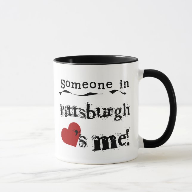 Taza Alguien en Pittsburgh (Derecha)
