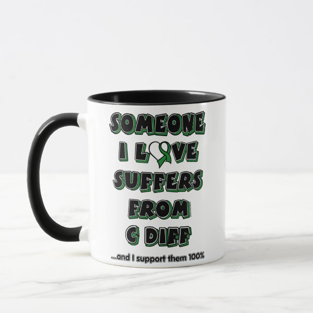 Taza Alguien Que Amo... C Diff Mug (Izquierda)
