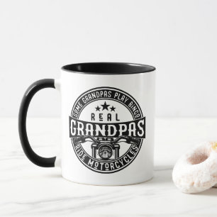 Taza Algunos abuelos juegan bingo Abuelos reales montan
