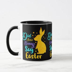 Taza ¿Algunos conejitos dijeron Pascua?