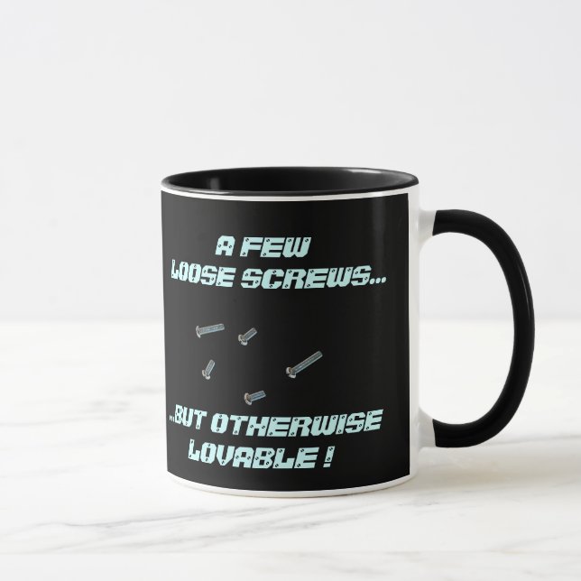 Taza Algunos tornillos flojos (Derecha)