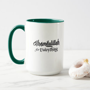 Taza Alhamdulillah por Todo Regalo Islámico Minimalista