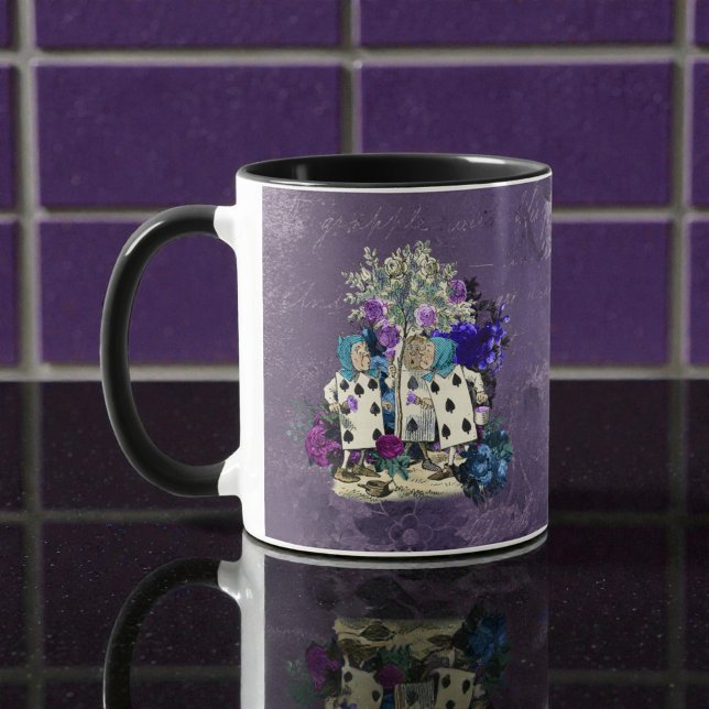 Taza Alice Oscura Rústica Púrpura Profundo (Subido por el creador)
