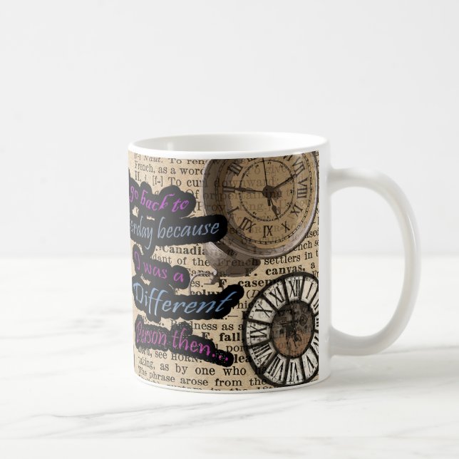 Taza Alicia en el país de las maravillas que viaja a (Derecha)