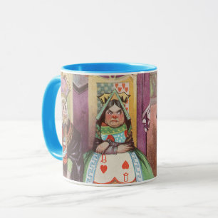 Taza Alicia en el País de las Maravillas vintage, Reina