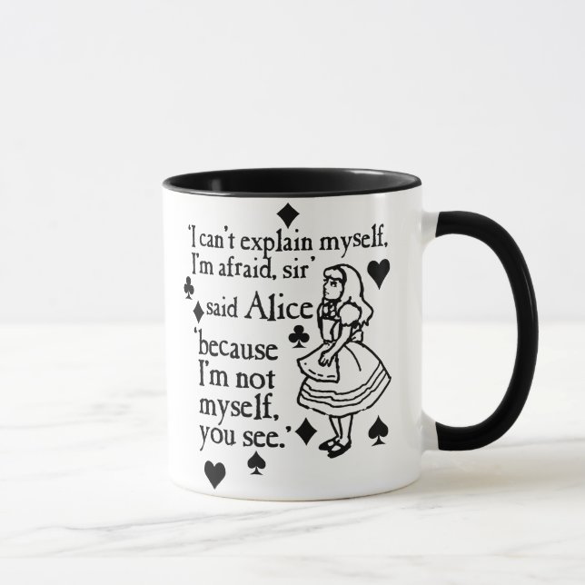 Taza Alicia no es mía (Derecha)