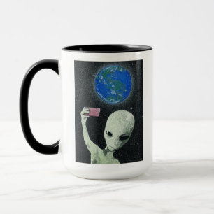 Taza Alien Coffee Mug