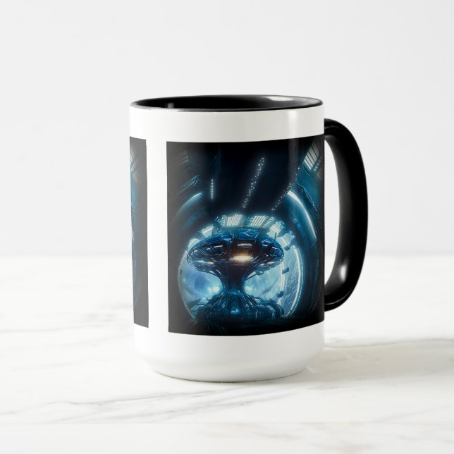 Taza Alien en Space Combo Mug, 15 oz (Anverso derecho)
