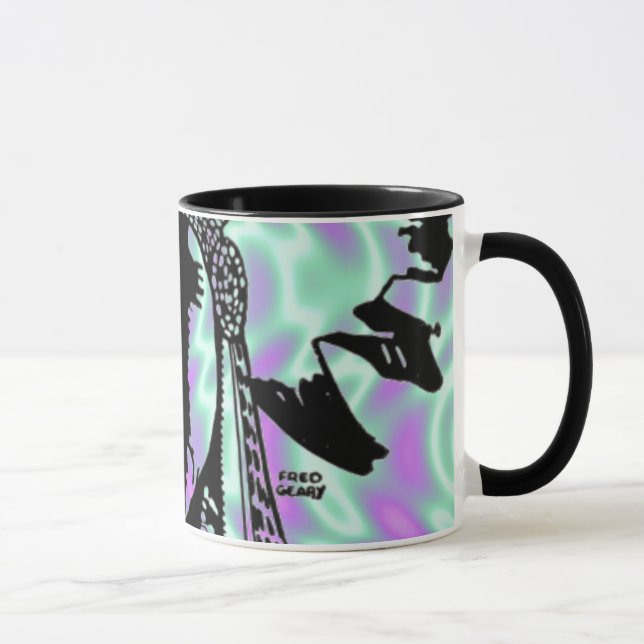 Taza Alien Green, India Mug (Derecha)