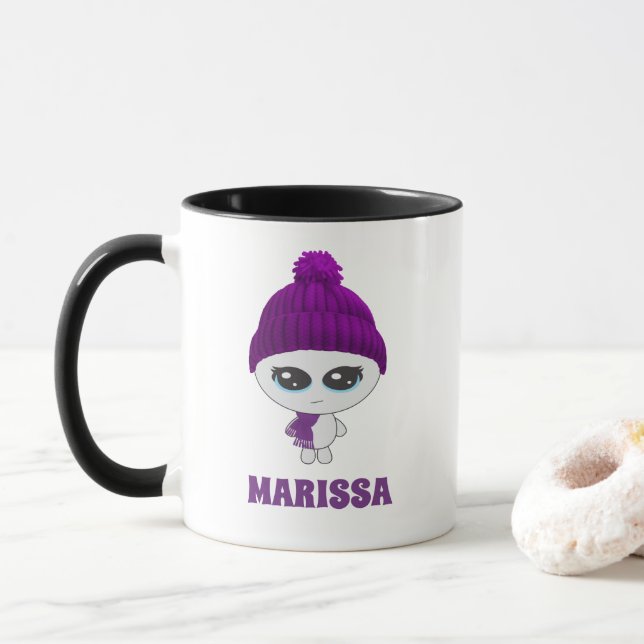 Taza Alien Mug personalizado (Con donut)
