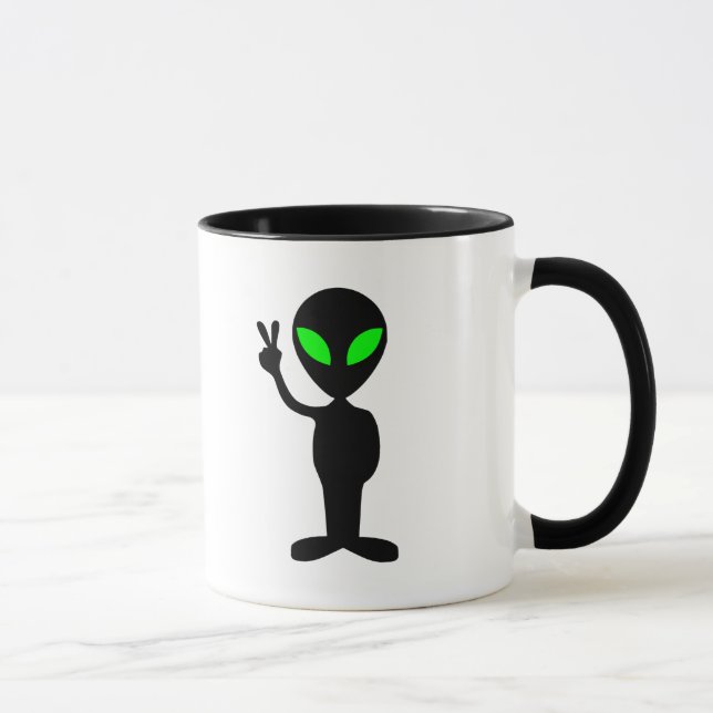 Taza Alien pacífico (Derecha)