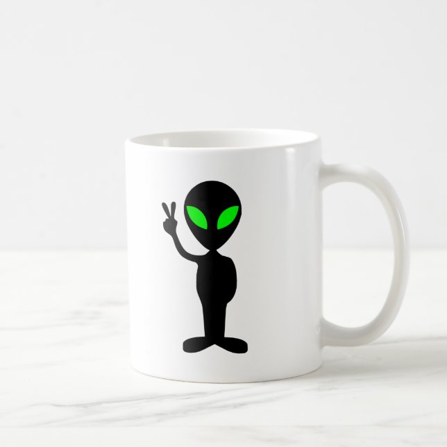 Taza Alien pacífico (Derecha)