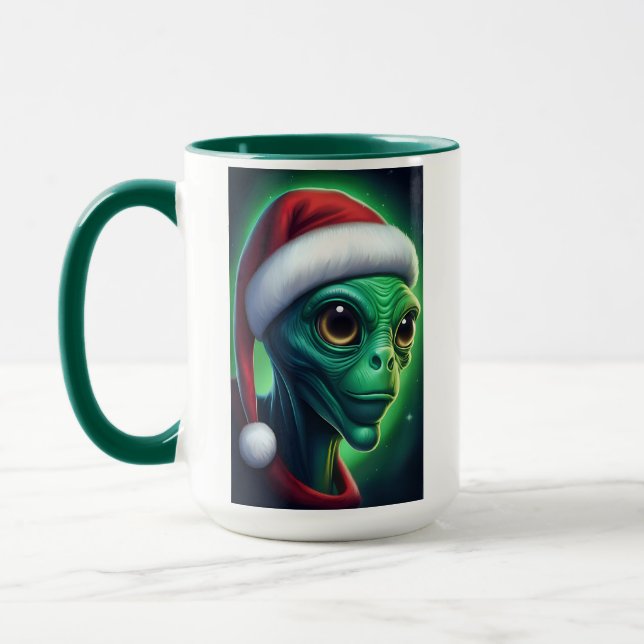 Taza Alien Santa Claus (Izquierda)