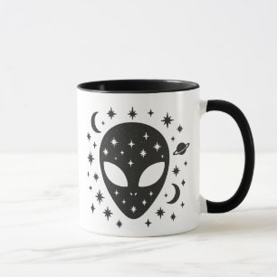 Taza Alien y Stars