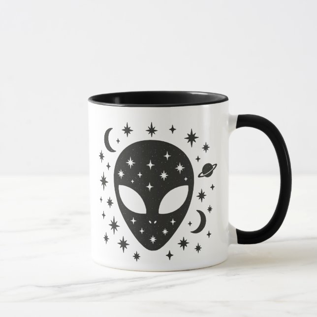 Taza Alien y Stars (Derecha)