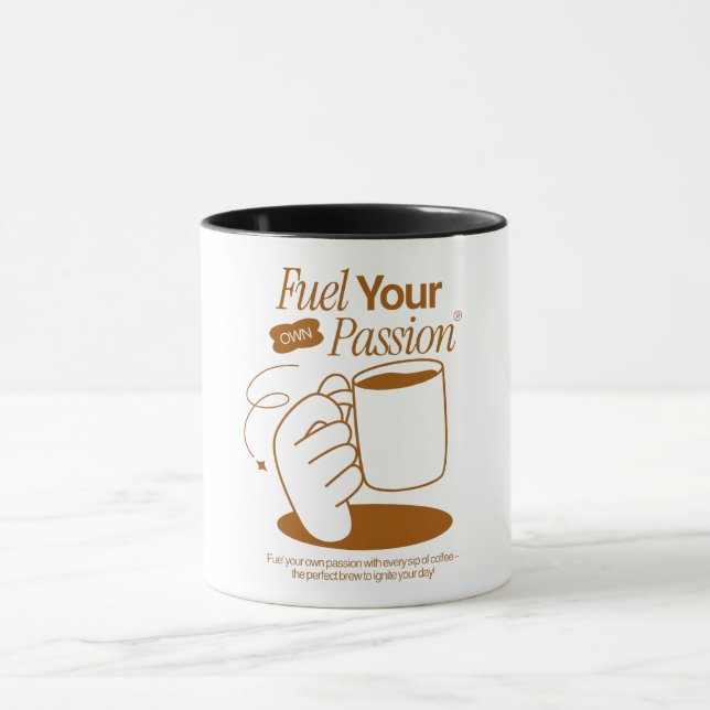 Taza Alimenta Tu Propia Pasión (Centro)