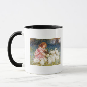 Taza Alimentación de los conejos