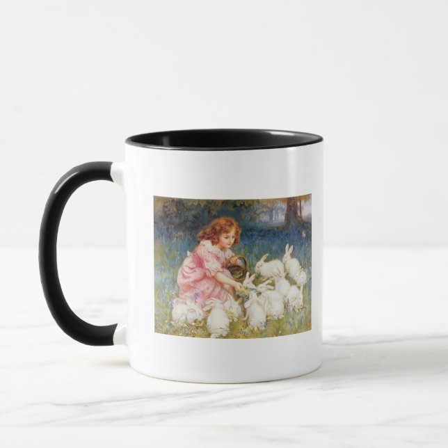 Taza Alimentación de los conejos (Izquierda)