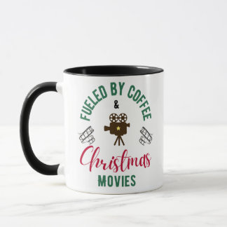 Taza Alimentado por café y películas de Navidades Coffe